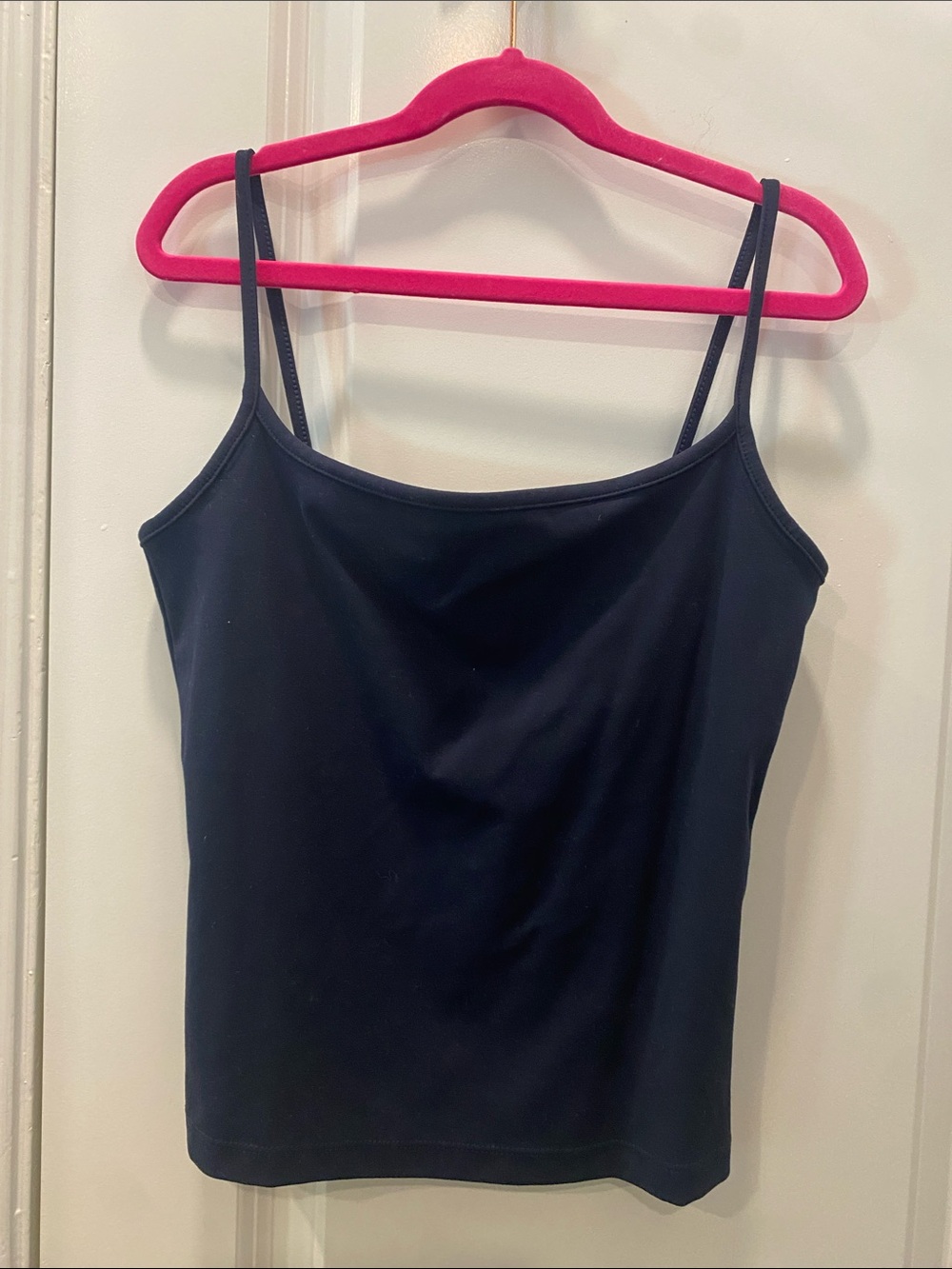 Garage Navy Double-Strap Camisole